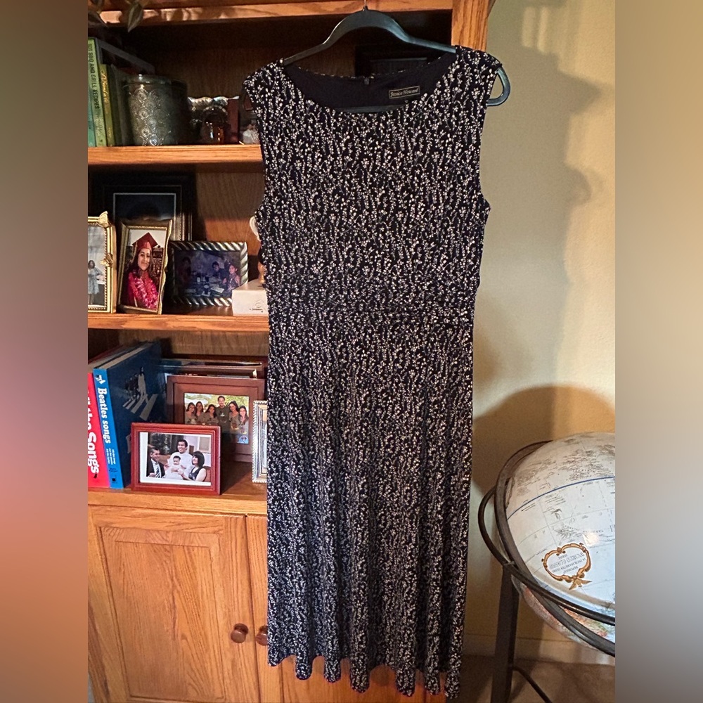 Jessica Howard boat neck casual dress